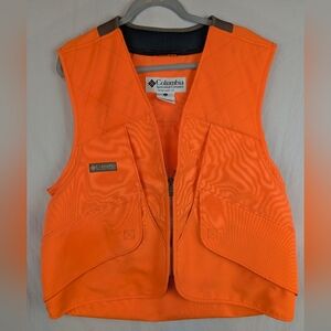 Columbia Size Large Game Vest In Hunter's Orange